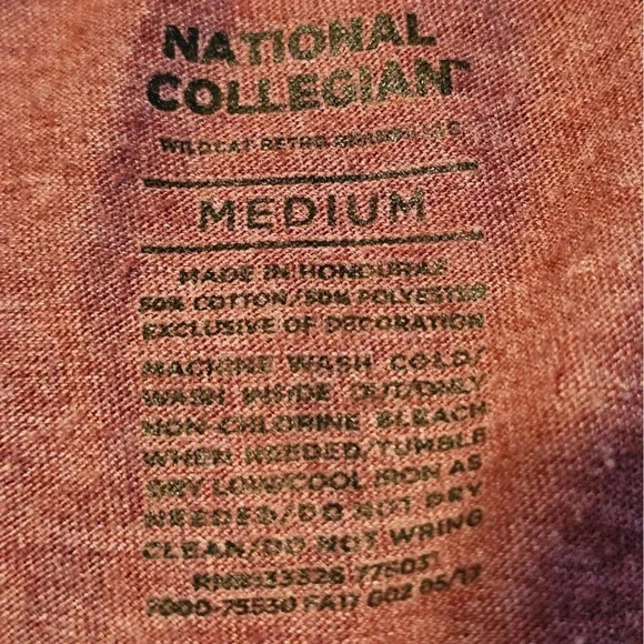 Florida State University National Collegian Garnet/Gold Womens SS T-Shirt  MED - Picture 5 of 6